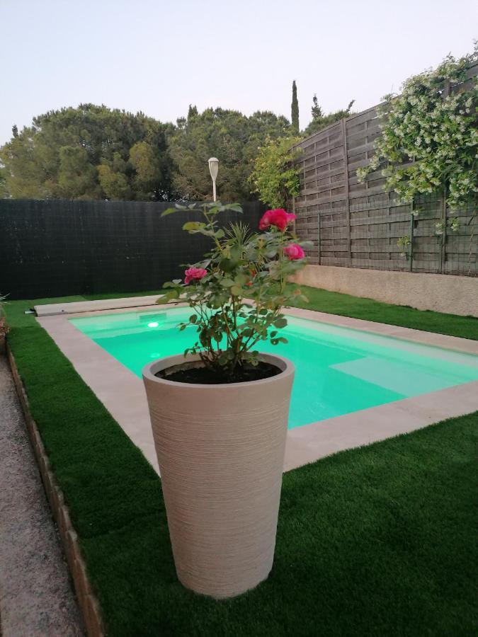 Mimilou Mont St Loup Piscine Privee Apartment แอกด์ ภายนอก รูปภาพ
