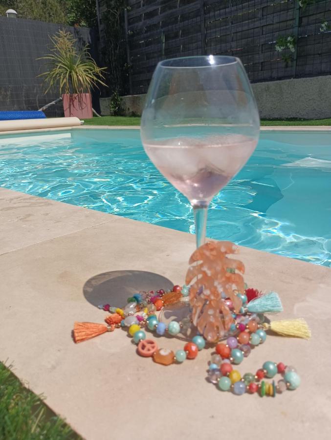 Mimilou Mont St Loup Piscine Privee Apartment แอกด์ ภายนอก รูปภาพ